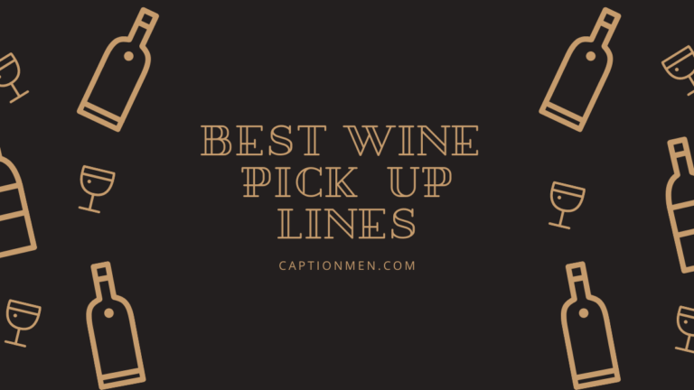 wine pick up lines